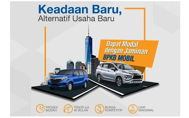 Layanan Gadai BPKB Mobil Seluruh Indonesia, Bunga Murah - Proses Cepat